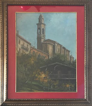 Artista desconocido - Vistazo a un pueblo