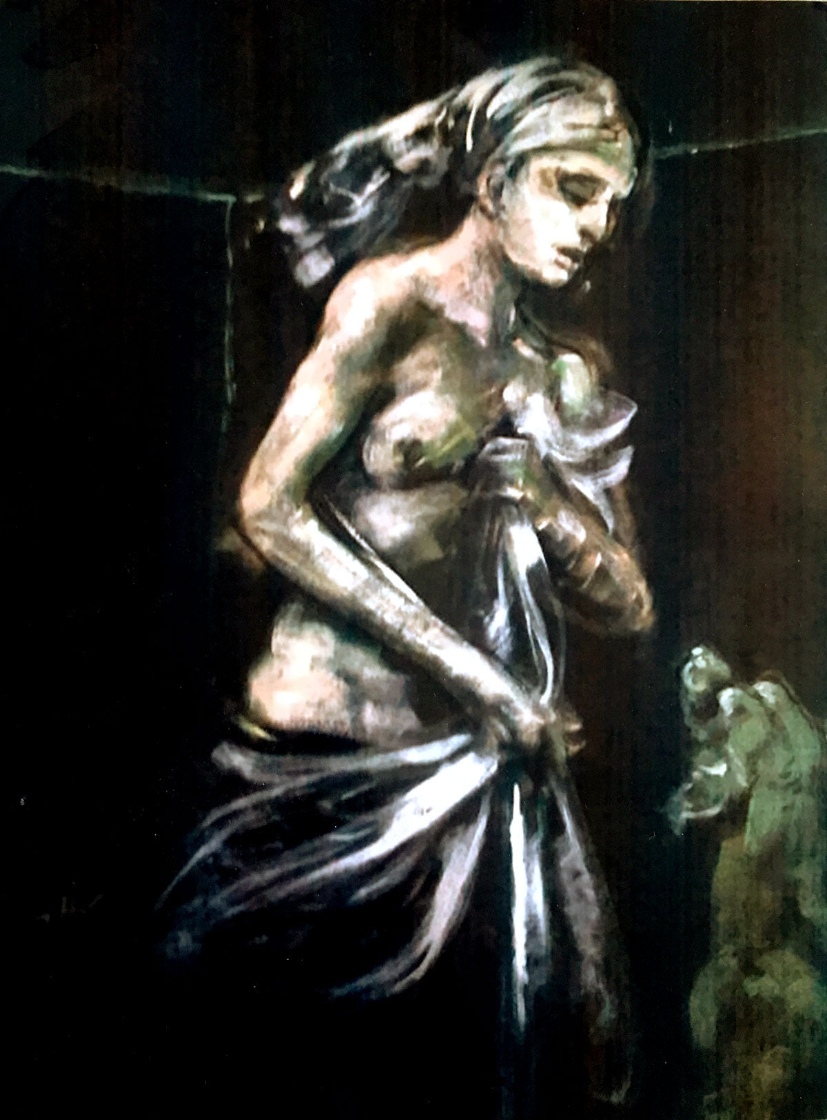 Alberto Sughi - Figura femenina