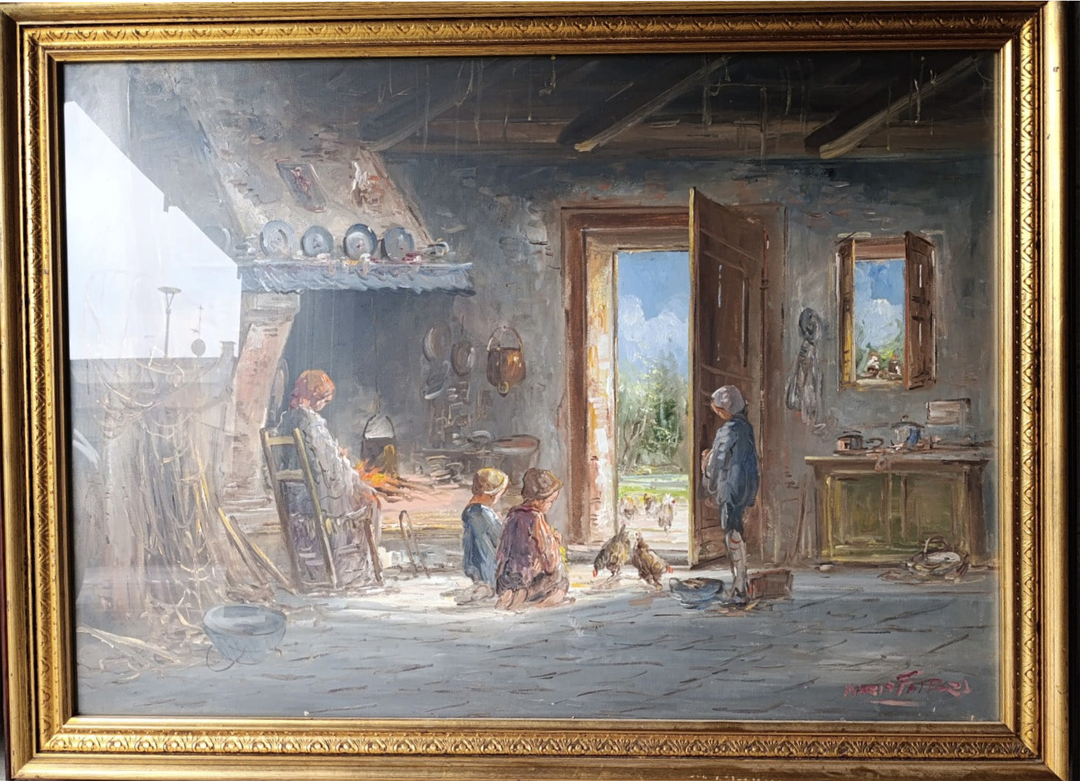 Mario Fattori - Vita toscana