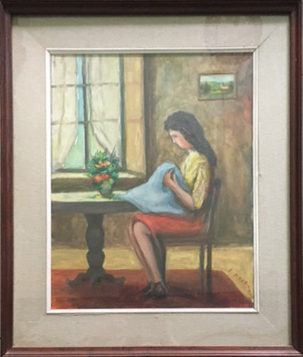 F. Nandino - Donna che cuce