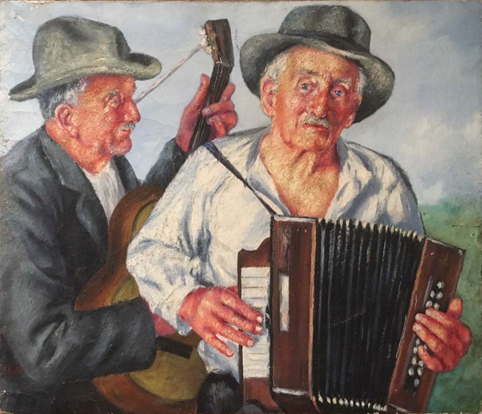 Eugenio Angelo Lotti - Viejos músicos
