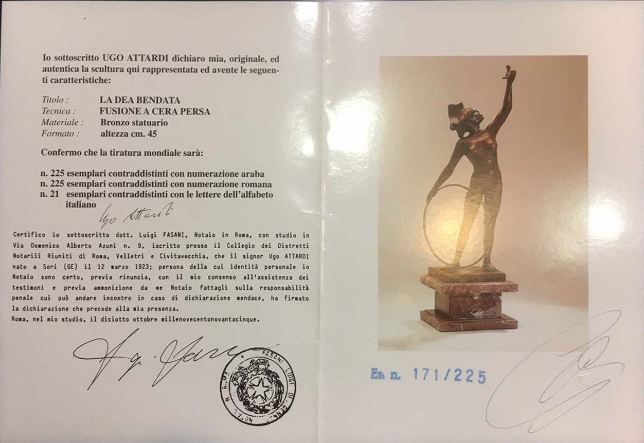 Ugo Attardi - La dama de la suerte