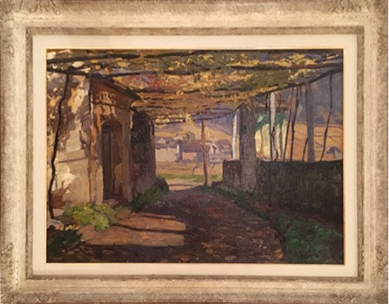 Raffaele De Grada - House with a Grape Pergola
