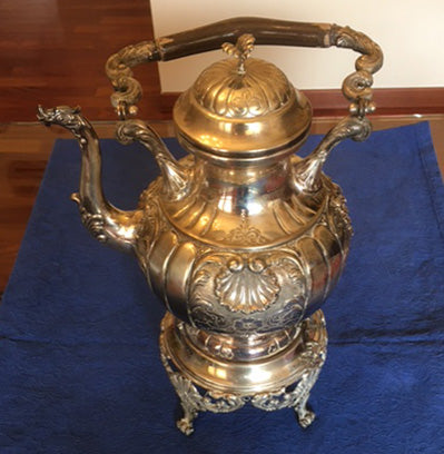 Autor desconocido - Samovar italiano de plata