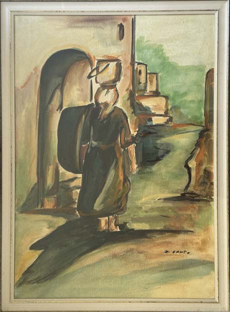 Composizione figurativa Ipotesi di vita di Angelo Di Santo