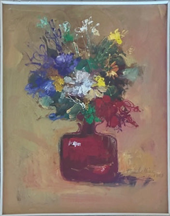 Paolo Chellini - Jarrón de flores