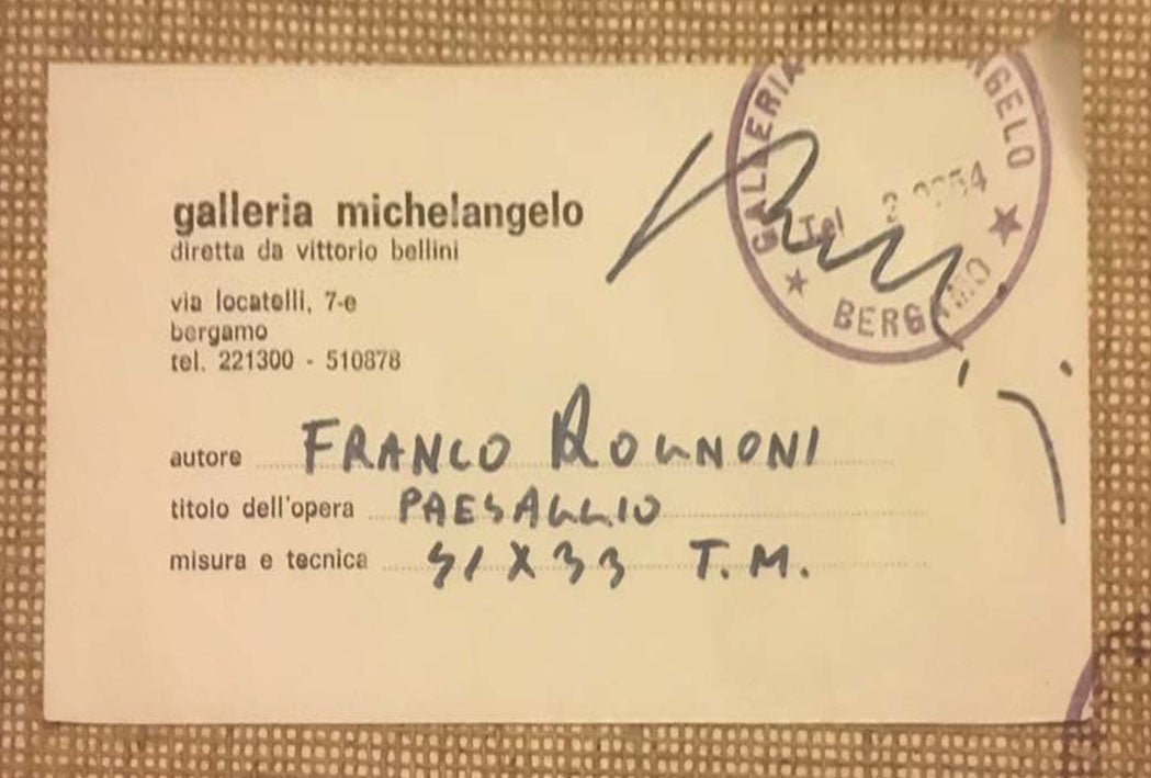 Franco Rognoni - Paesaggio