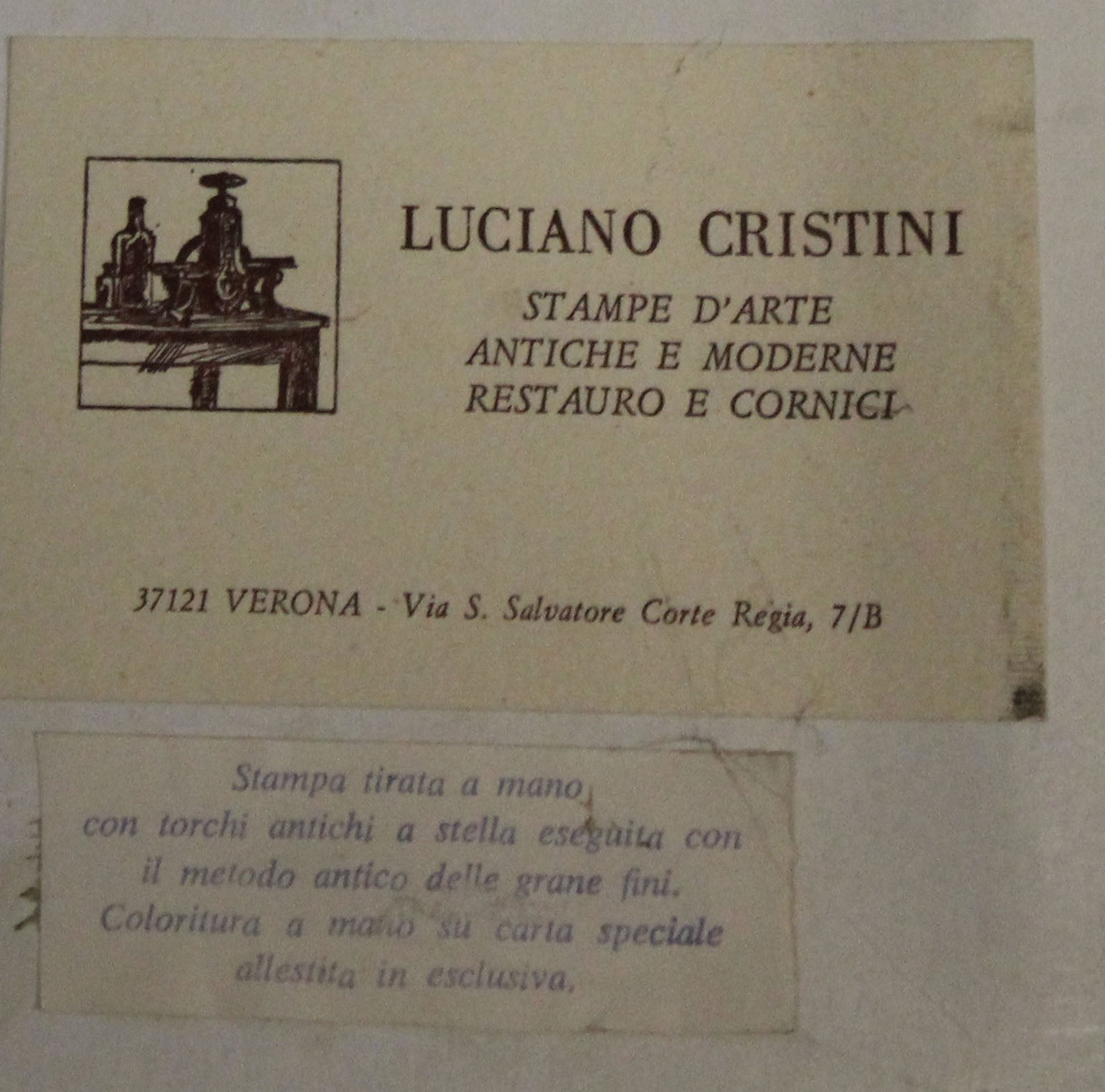 Luciano Cristini - Verona's Herb Square