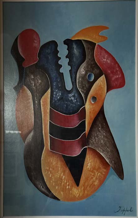 Olio su tela figurativo di Roberto Ioppolo
