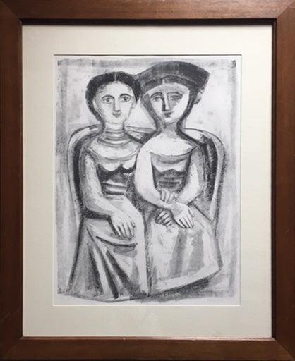 Massimo Campigli - Sin título (Figuras)
