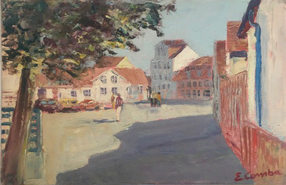 Emilio Comba - Piazzetta a Odense