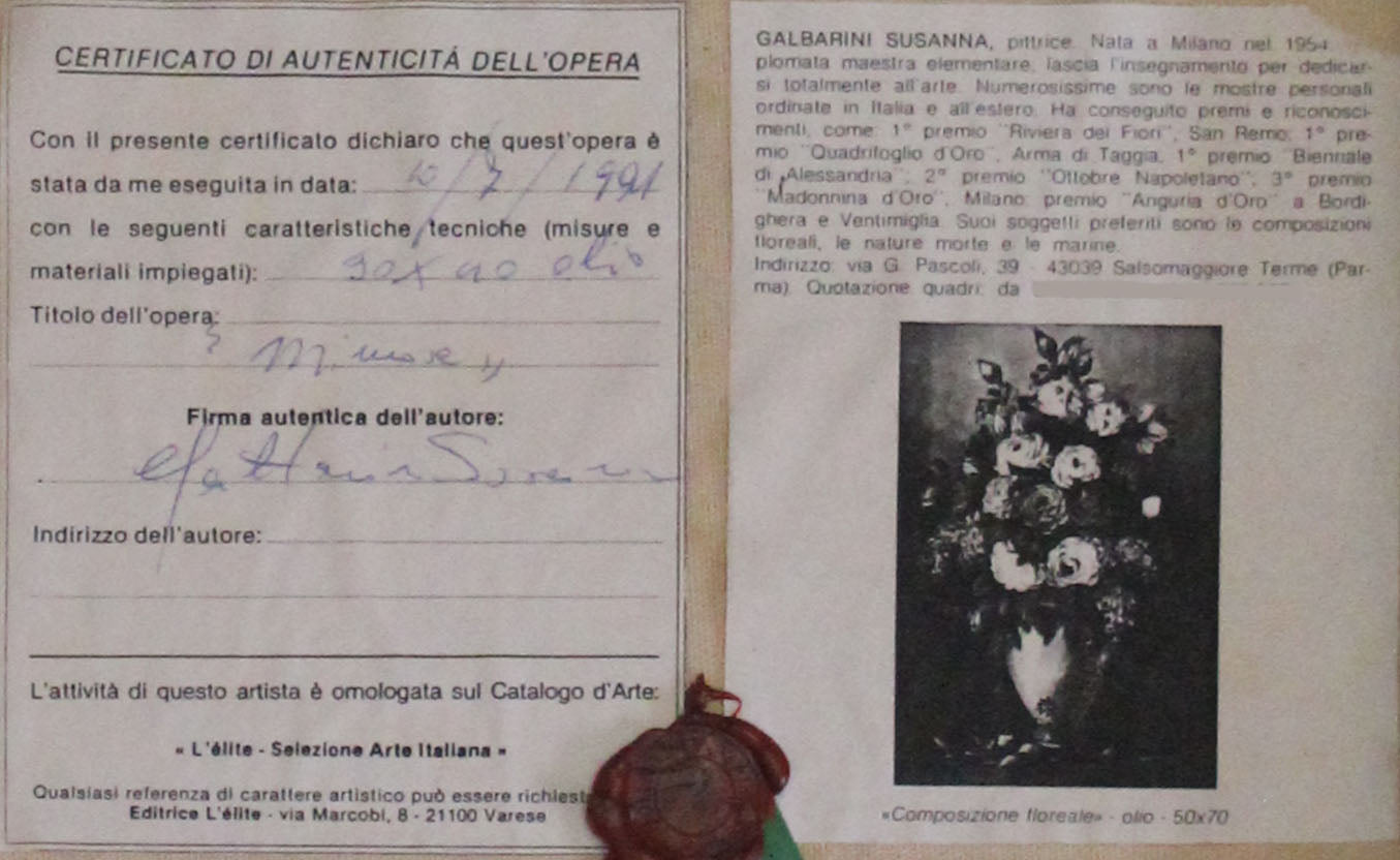 Susanna Galbarini - Mimose