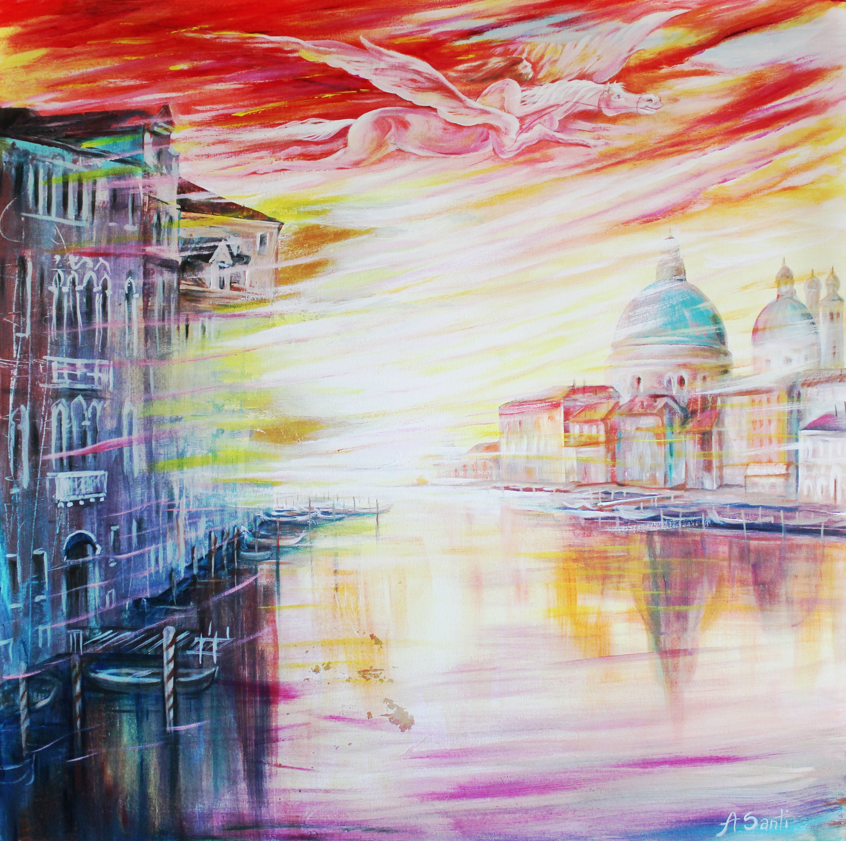 Arduina Santi - Paseo al atardecer veneciano