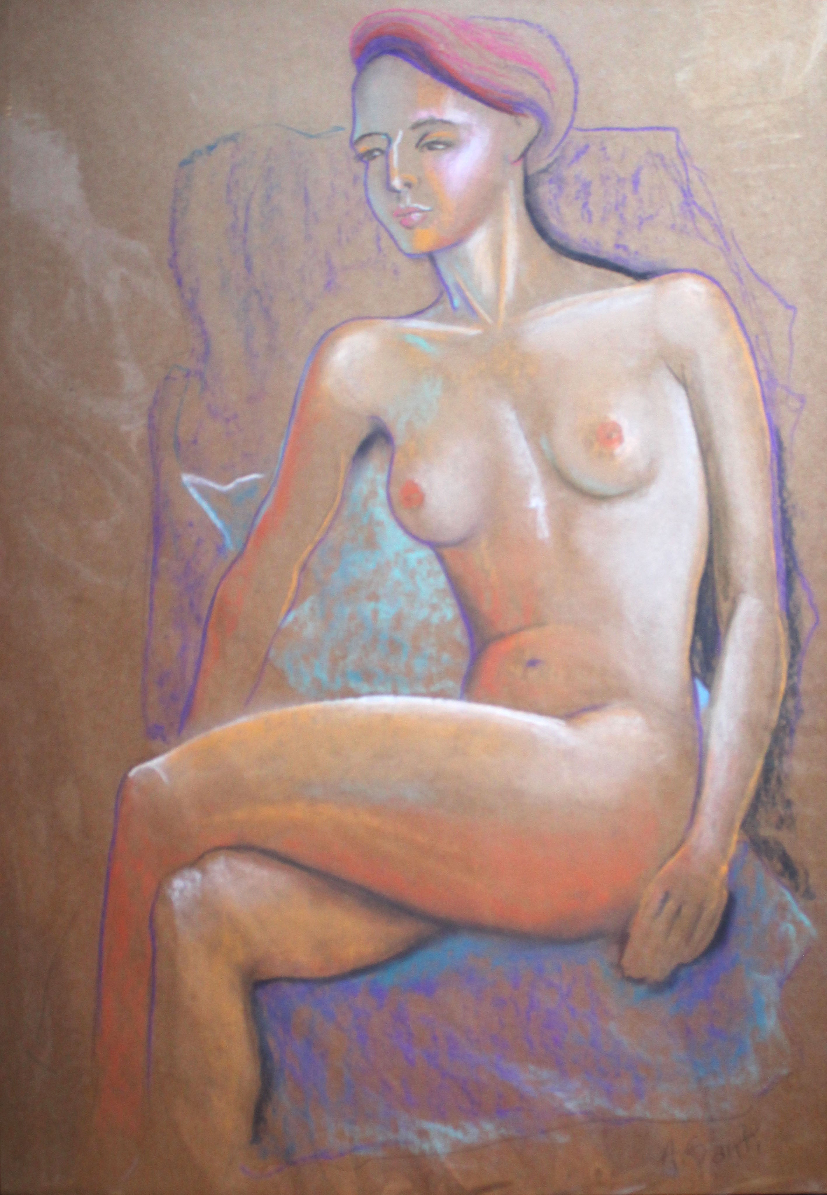 Arduina Santi - Nudo femminile Carmen