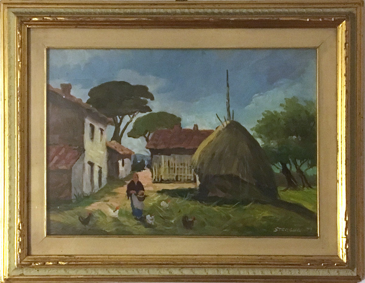 Alfredo Stengher - Campagna toscana