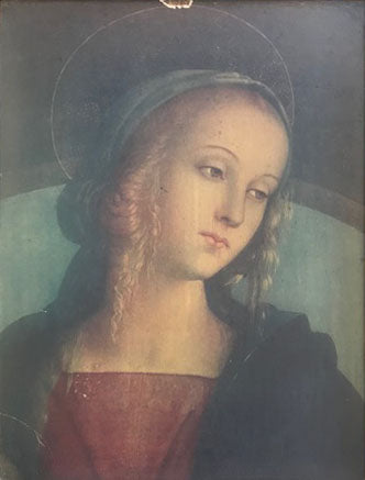 Artista desconocido - Madonna Homenaje a Perugino