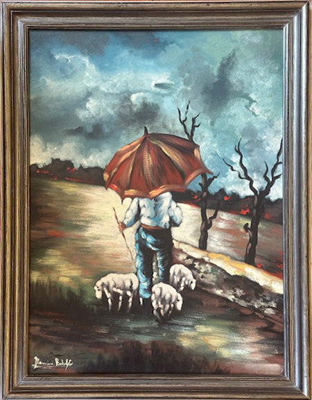 Rodolfo Mancini - Pastor bajo la lluvia