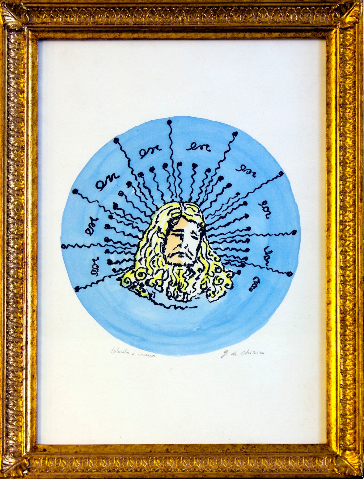 Giorgio De Chirico - Head of Christ