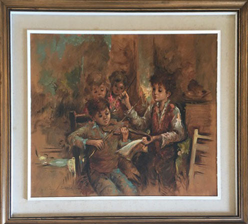 Nino Salvadori - Niños con violín