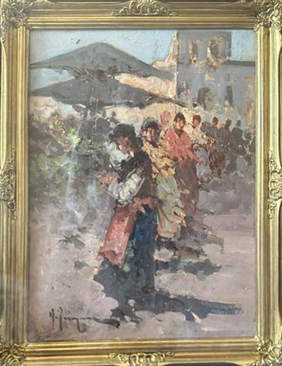 Senza titolo - Olio su tela - A. Pecoraro