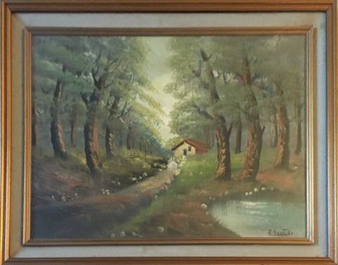 A. Santoro - Sin título (Paisaje)