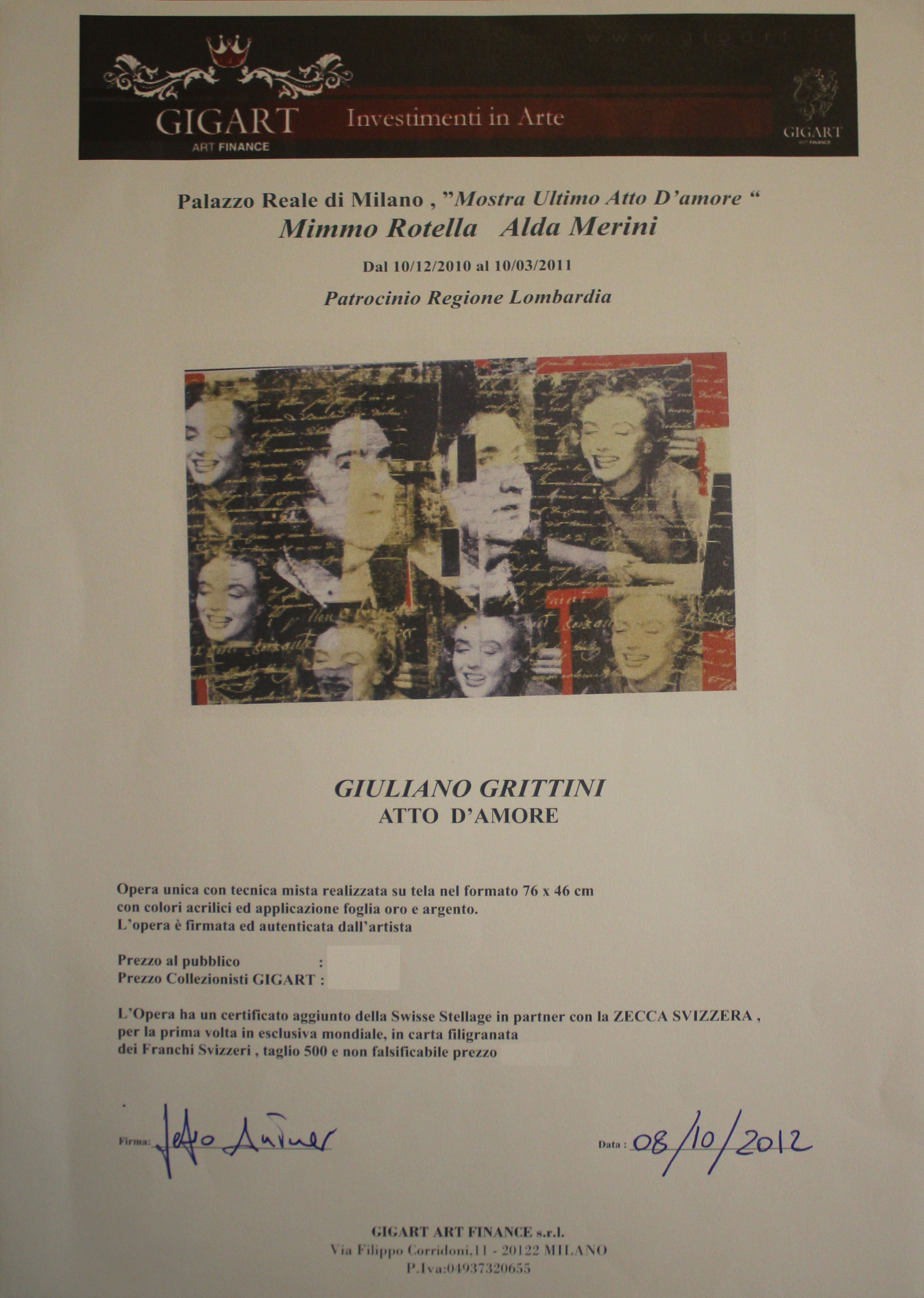 Giuliano Grittini - Último acto de amor