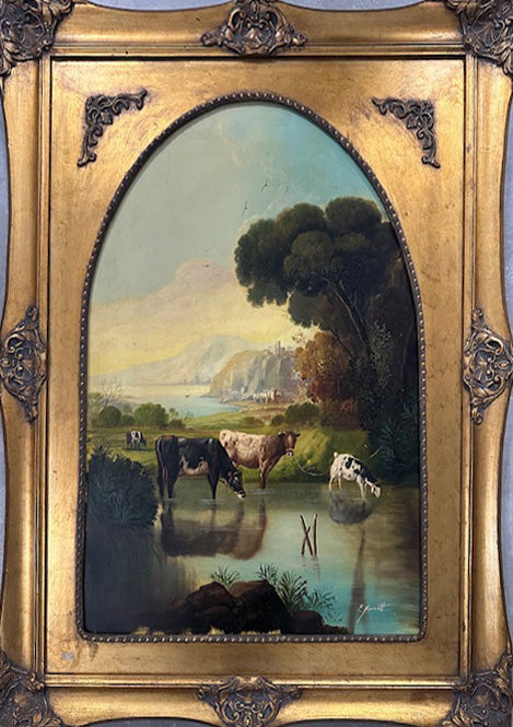 F. Monatti - Serenidad en el lago