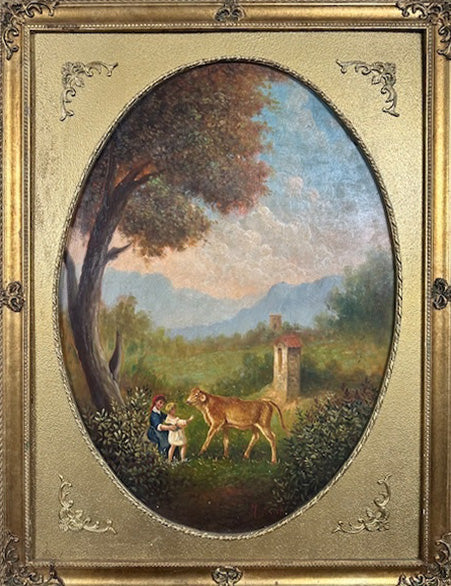M- Grillo - Little girl in the countryside