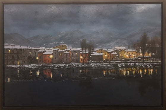 Riccardo Rinaldi - Evening in Pescarenico