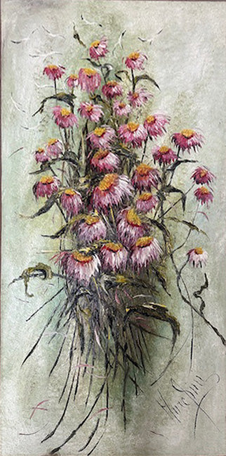 Rosa Turchini - Esplosione di dalie, arte e profumo colore di rosa