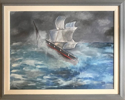 Ciro Improta - Veliero in gran tempesta