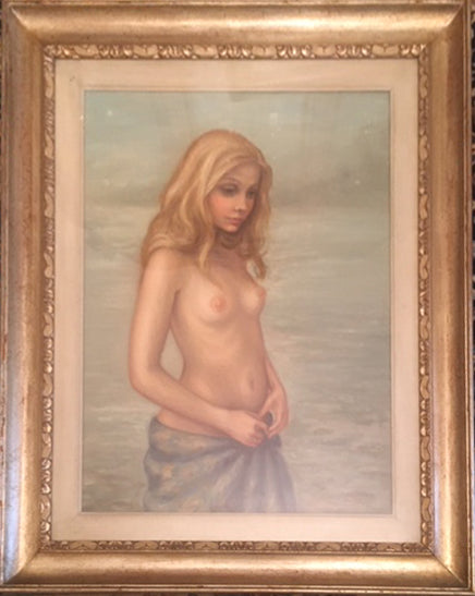 Leonardo Pizzanelli - Nude on the Lake