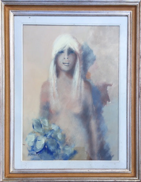 Umberto Bianchini - La joven con una flor