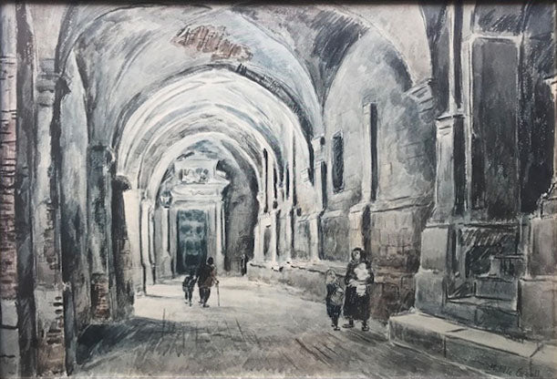 Michele Cascella - Chiostro
