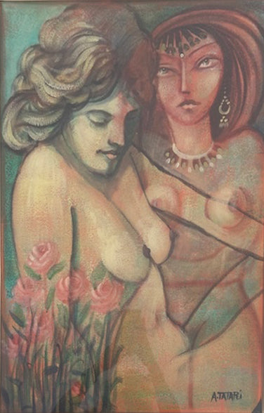 Abdul Rahem Tatari - Desnudo femenino