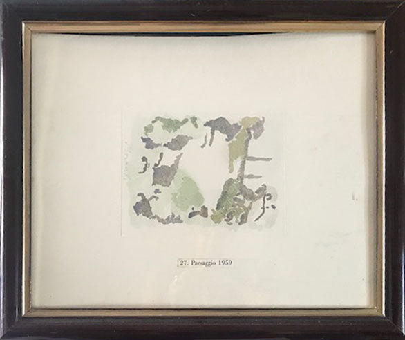 Giorgio Morandi - Paisaje