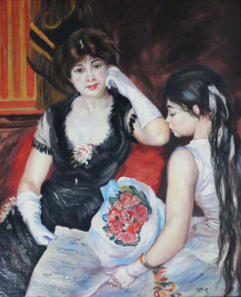 Alessandro Maffei - Signorina sul palco "Omaggio a Renoir"