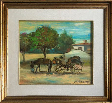 Guglielmo Azzini - The Tuscan Carriage