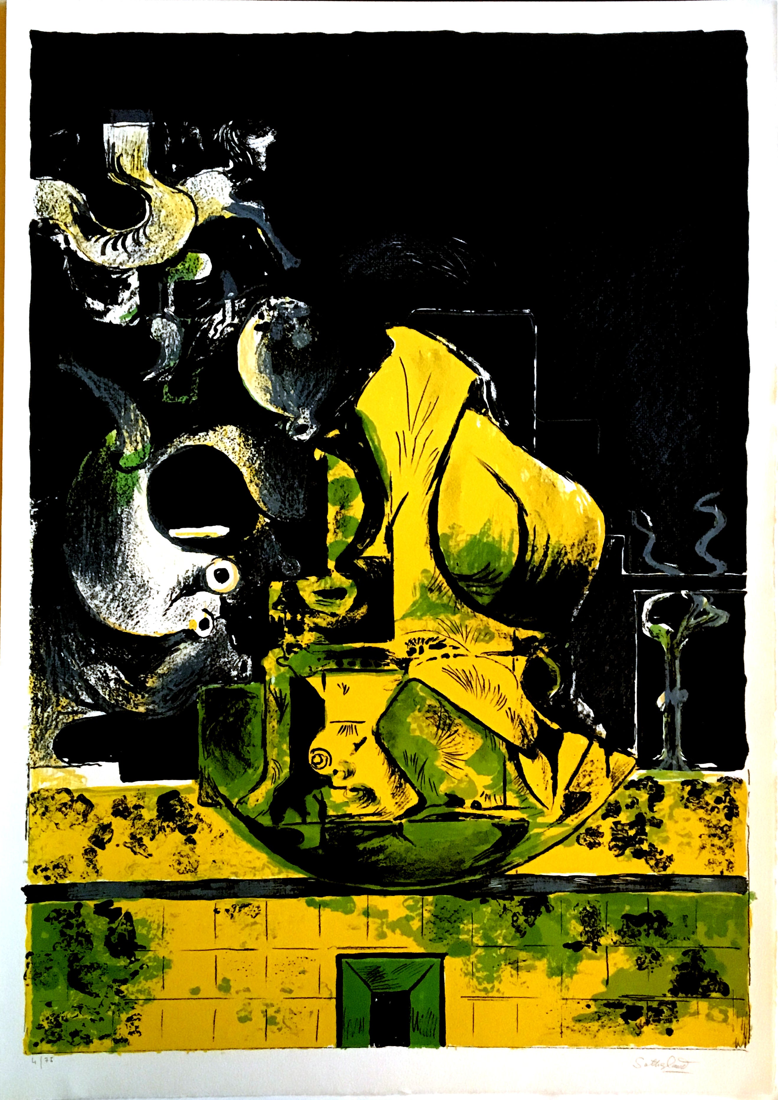 Graham Sutherland - 3 Litografie - Teodorani Editore