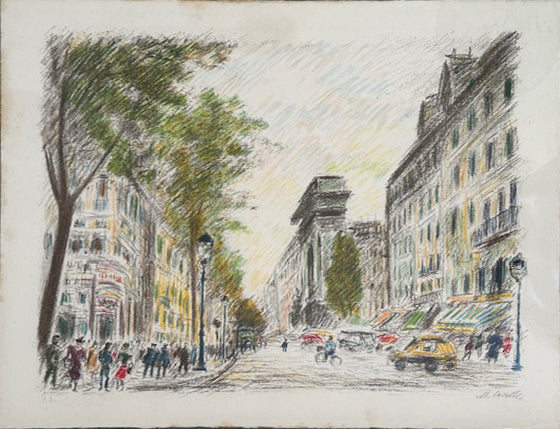 Michele Cascella - Parigi