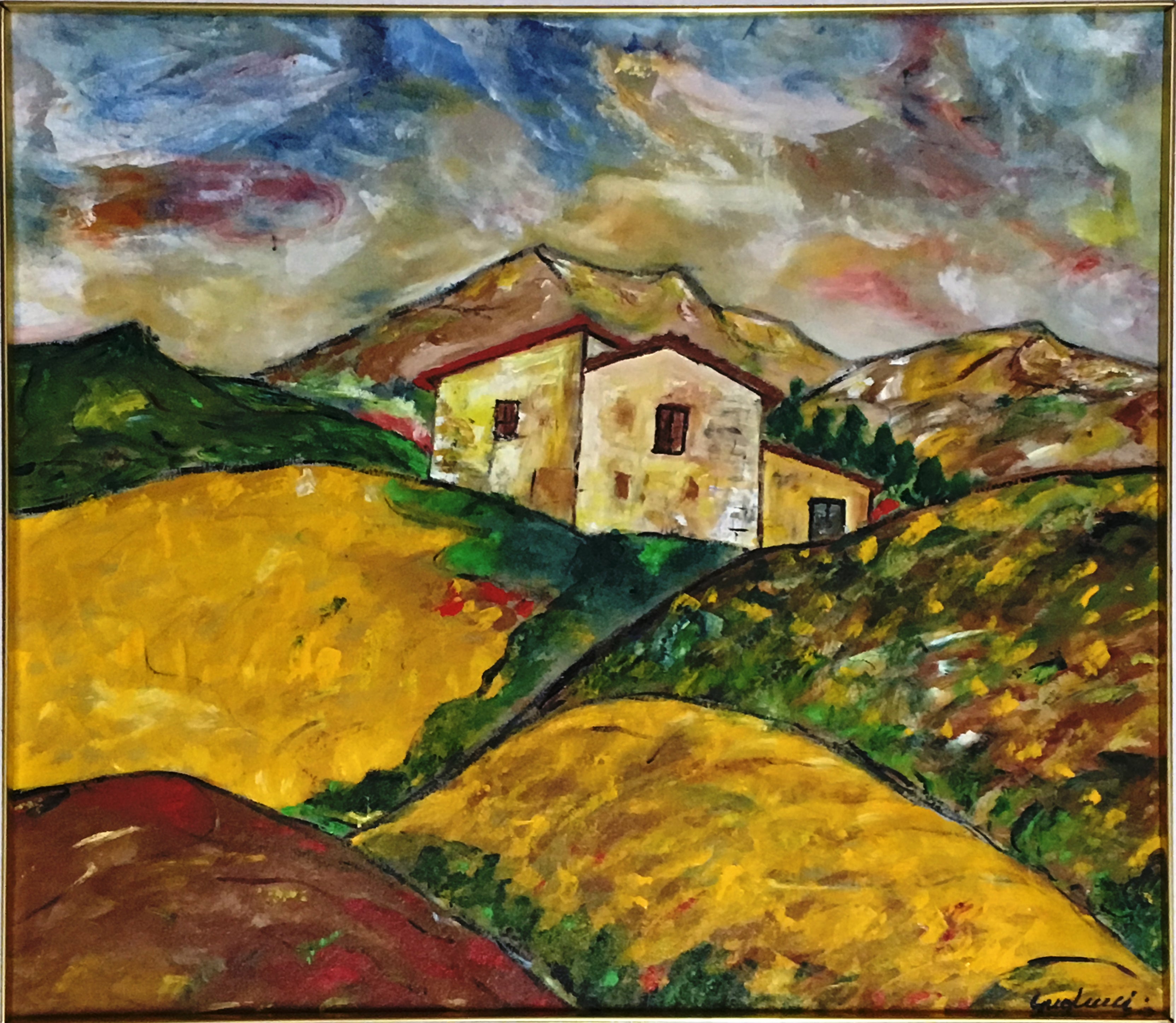 Giovanni Guglielmi - Colline lucane in estate
