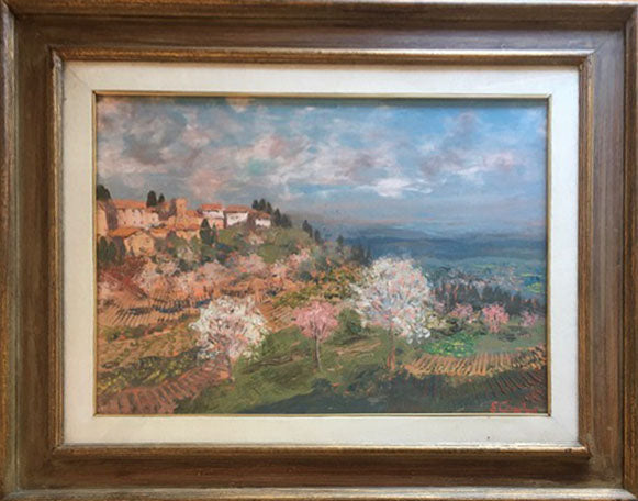 Emilio Comba - Senza titolo (Paesaggio)