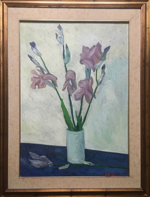 R. Melani - Untitled (Vase of Flowers)