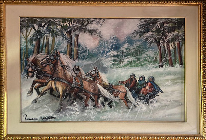 Romano Mussolini - Horses in Russia