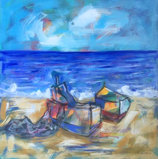 Donatien Quartieri - Reflexiones junto al mar