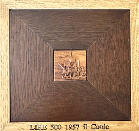 Lire 500 1957 Il conio - Ipzs