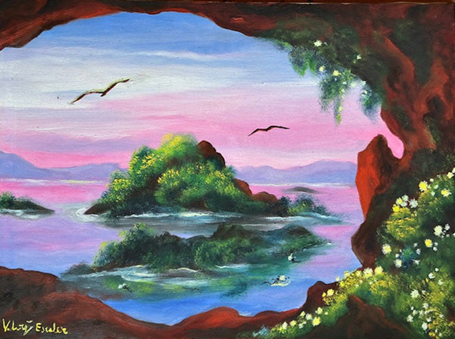 Valery Escalar - La grotta