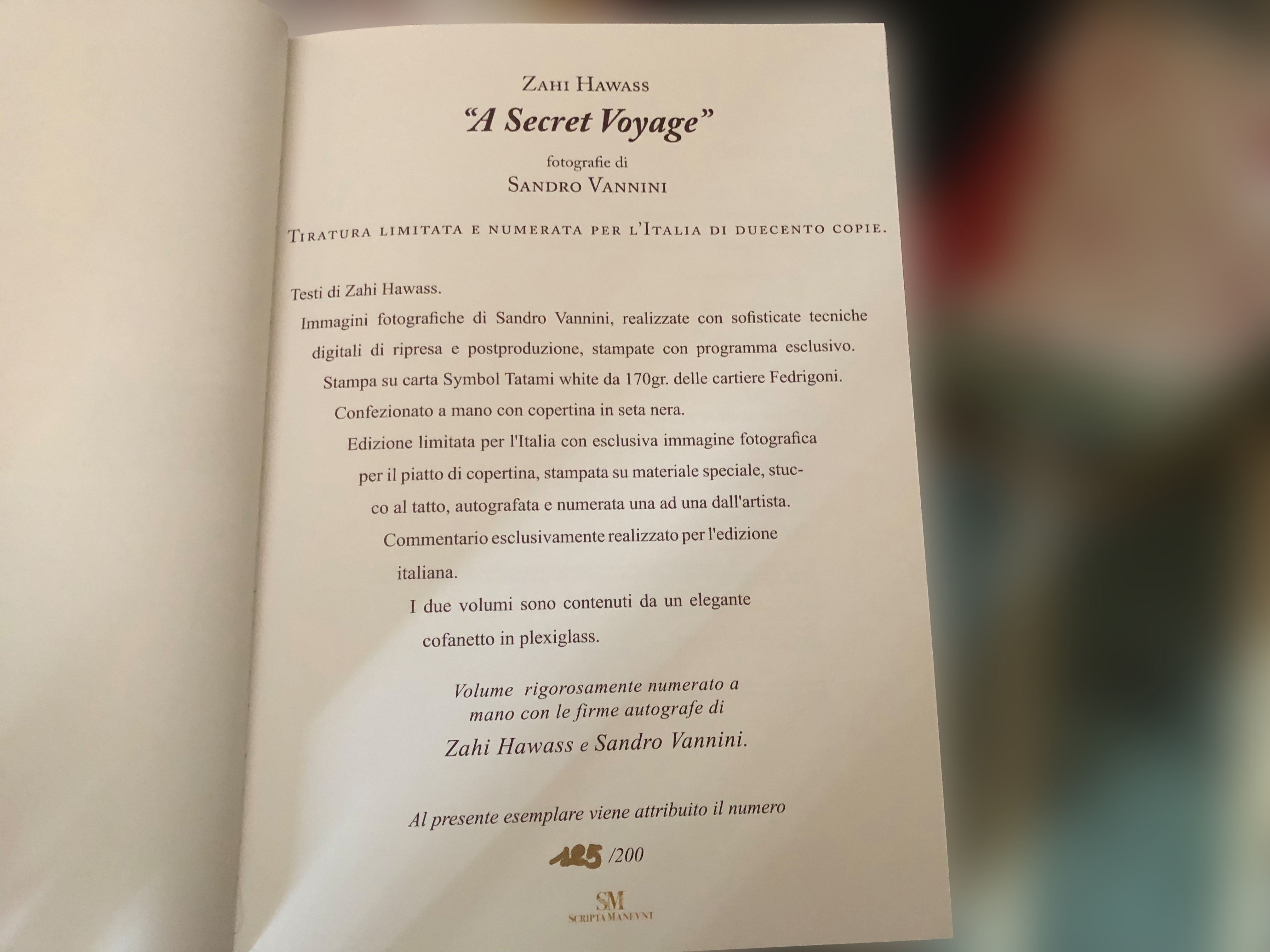 A Secret Voyage - Scripta Maneant