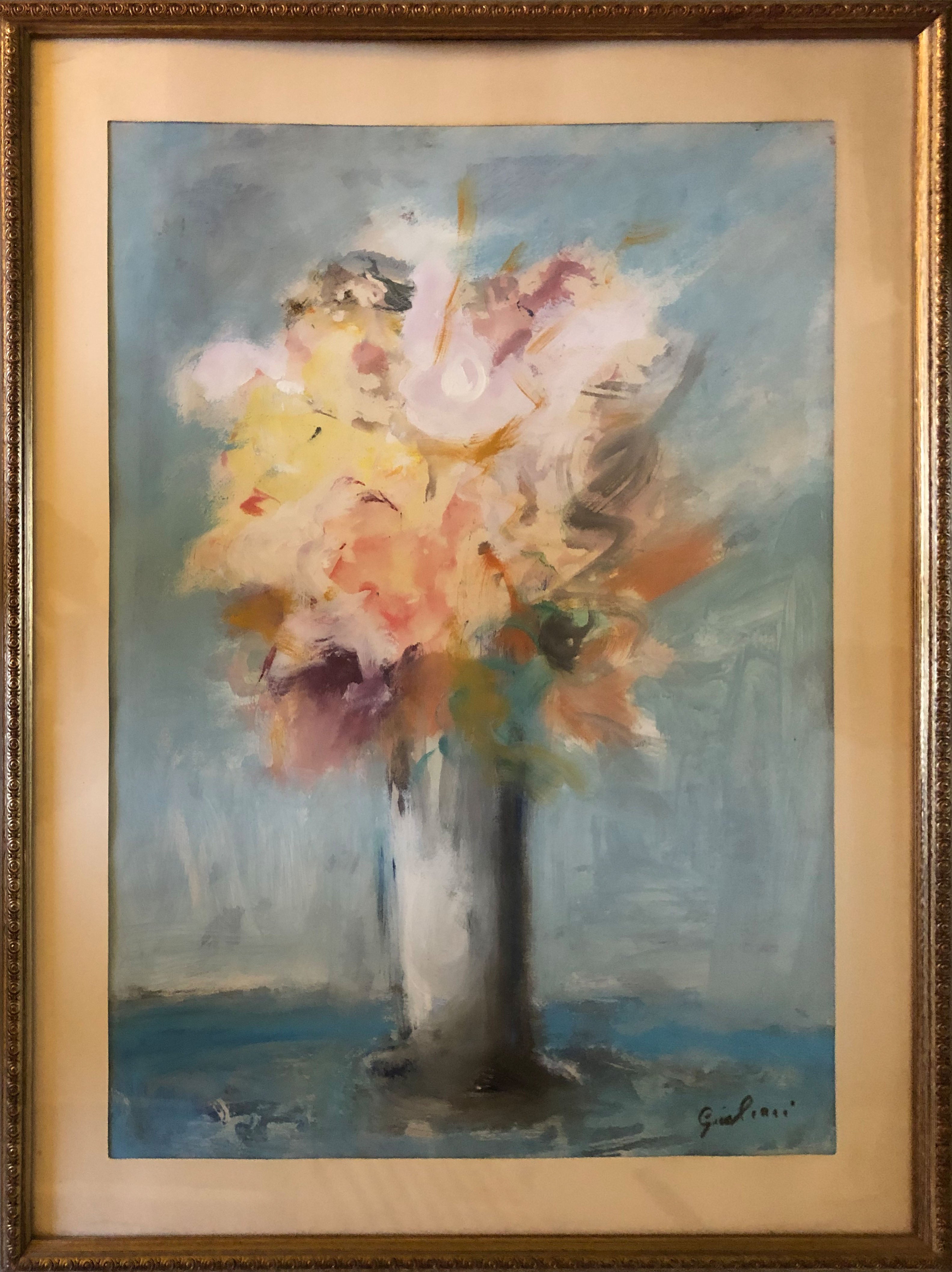 Edmondo Giuliani - Jarrón de flores