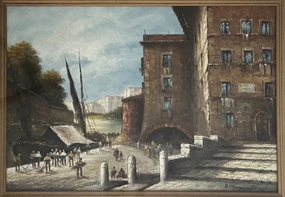 Fulvio Mammetti - Senza titolo (palazzi storici)
